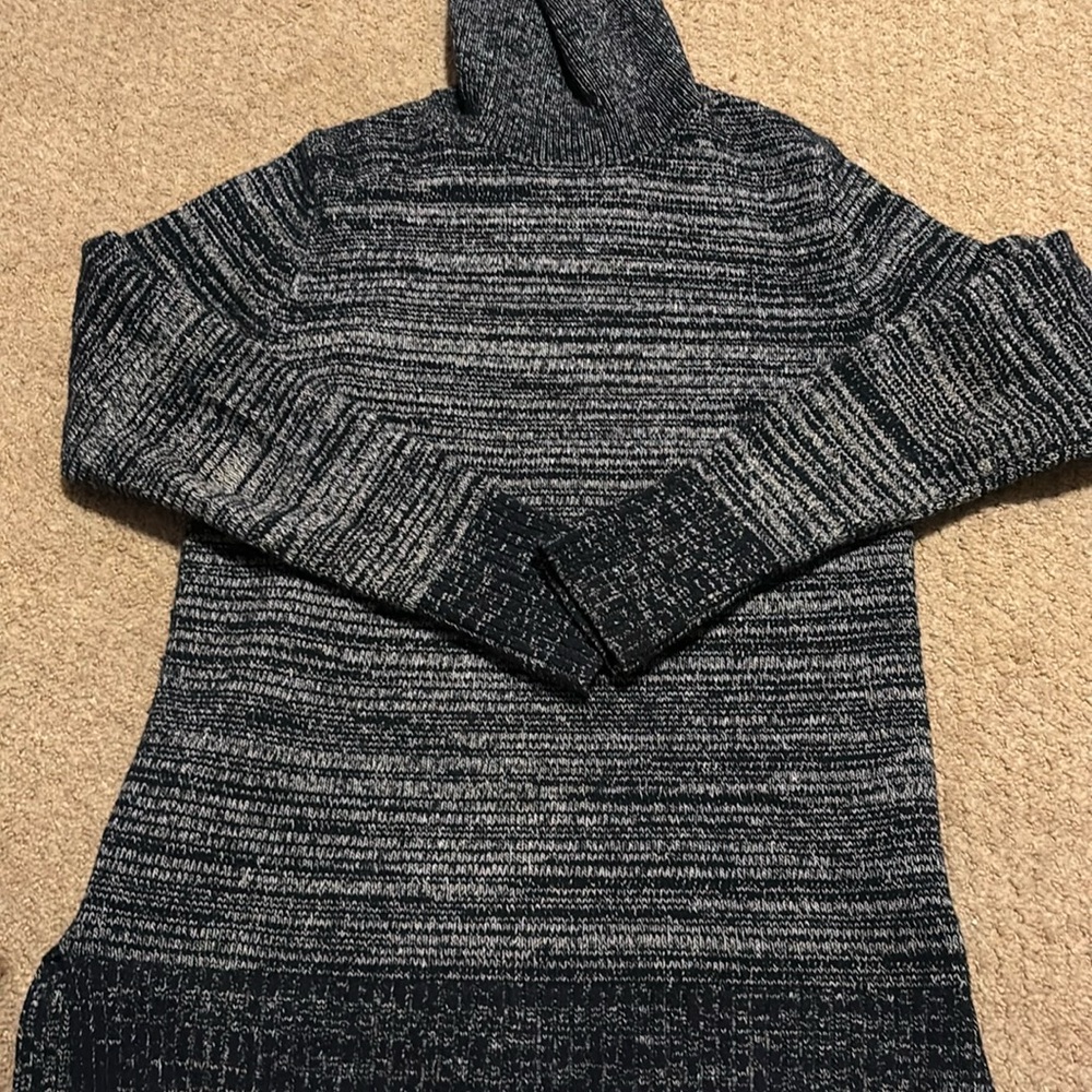 J. Crew Sweater Womens Small Blue Wool Turtleneck